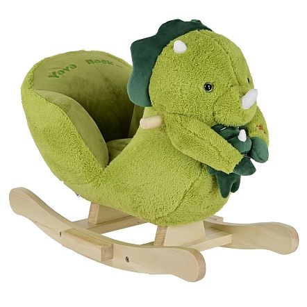 PITUSO Качалка (с сиденьем) Дино+игрушка, Зеленый, 61*32*52см