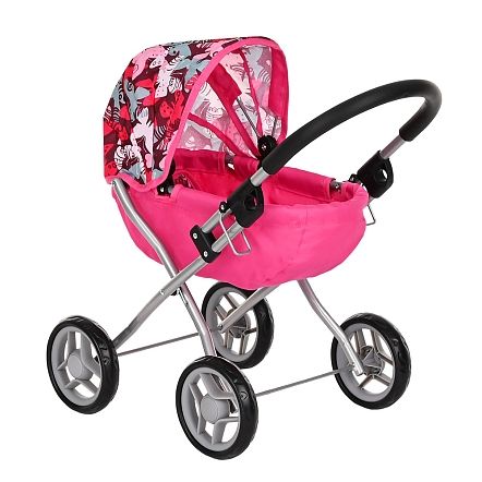 PITUSO Кукольная коляска Bright pink/Ярко-розовый