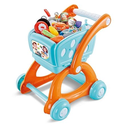 PITUSO Игровой набор Кухня в в тележке 2в1,22 элем. 43,5*59*68,5