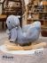 PITUSO Качалка (с сиденьем) Коала+игрушка ,Серый, 61*28*52см